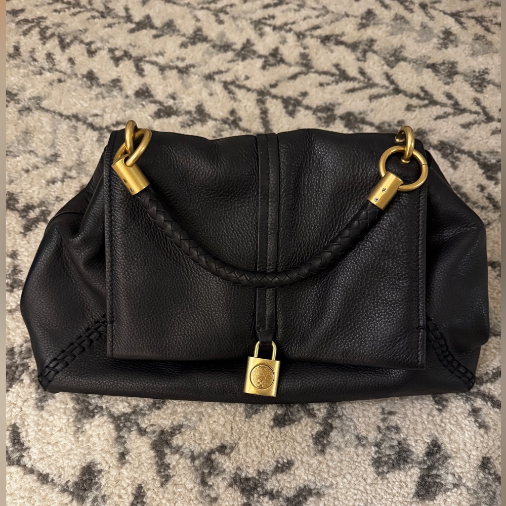 Vince Camuto Rylee Leather Satchel - Picture 3 of 15
